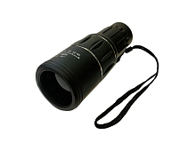 Монокуляр Monocular 16 х 52, с обрезиненным корпусом, двойная фокусировка, 66М/8000М