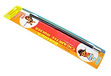 Мундштук длинный женский (кисэру), карнавальный, пластик, черный, 33см