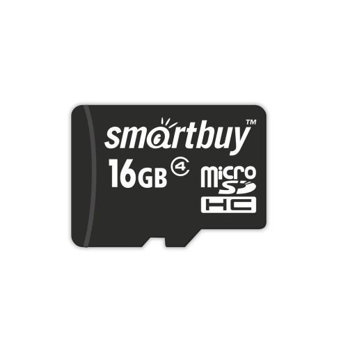 Карта памяти Smartbuy MicroSDHC 16Gb Class 10 без адаптера SD