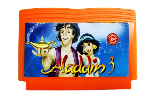 Картридж 8bit ALADDIN 3 (русская версия) для игровых приставок