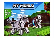 Конструктор майнкрафт Животные майнкрафт 8в1 MG831 MG My World, 64-86 деталей ЦЕНА ЗА 1 ШТУКУ !