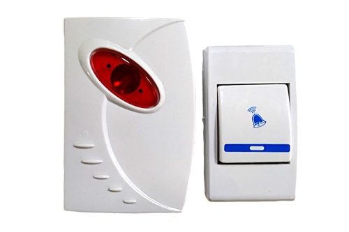 Звонок беспроводной 1896 SMART COLORFUL FLASHER DOOR CHIME, 32 мелодии, 100 метров фото 5