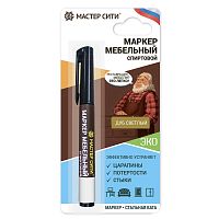 Маркер мебельный спиртовой "Мастер сити ДР" 503 ДУБ СВЕТЛЫЙ, 3 мл (блистер)