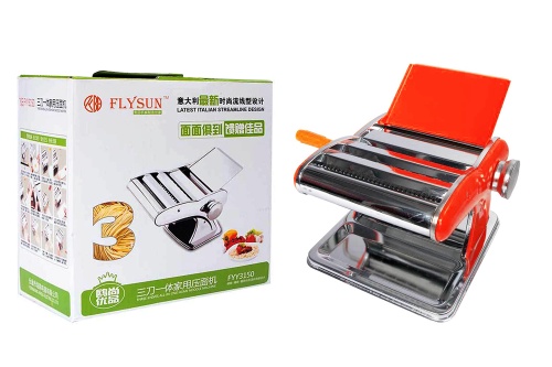 Машинка для нарезки лапши "Лапшерезка" FLYSUN 3 Knives FYY3150 ручная, регулировка толщины теста