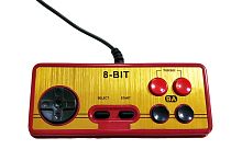 Джойстик 8bit Controller (квадратный) 15р широкий разъем (бордовый с золотом)