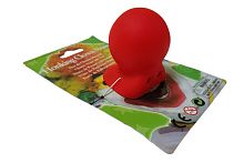 Нос КЛОУНА большой Honking Clown Nose красный, ПВХ, размер 6 см на блистере