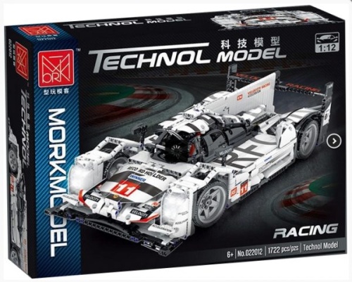 Конструктор Mork TECHNOL MODEL "Гоночный автомобиль Porsche 919 Hybrid Sport Car" 022012, 1722 дет