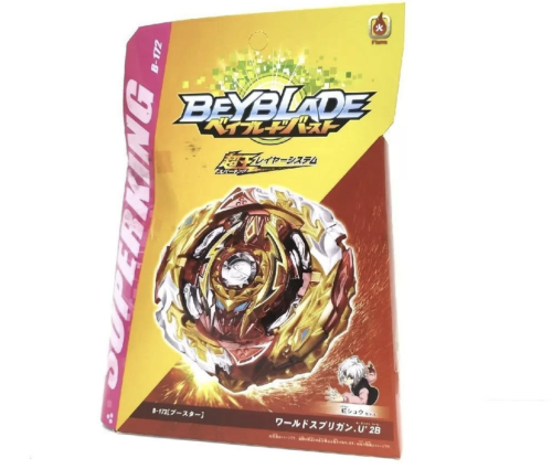 BEYBLADE Волчок "Бейблейд" B-172-F FLAME SUPERKING 5-й сезон