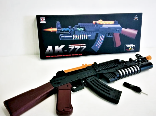 Автомат AK-777 Свет, Звук 54 см