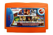 Картридж 8bit 360в1 TEKKEN 2+D.DRAGON 1,2,3+CHIP & DALE 1,2+G.I.JOE 1,2+NINJA TURTLES Картридж 8bit 360в1 TEKKEN 2+D.DRAGON 1,2,3+CHIP & DALE 1,2+G.I.JOE 1,2+NINJA TURTLES