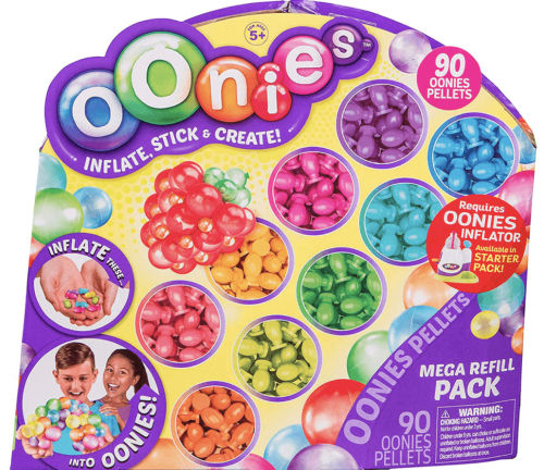 Творческая игрушка Онис OONISE MEGA REFILL PACK НАБОР 90 шариков и 12 соединителей
