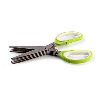 Ножницы кухонные для нарезки зелени KITCHEN SCISSORS 5 лезвий