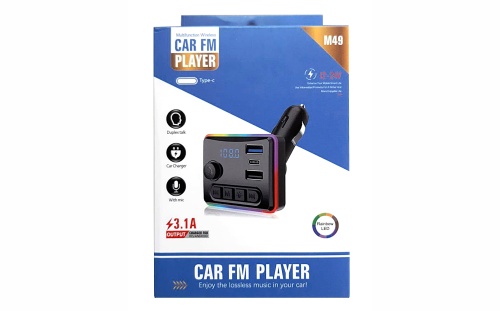 FM-трансмиттер автомобильный M49 CAR MP3 Player  фото 6