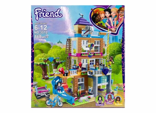 Конструктор Friend "Дом дружбы" 3012, 868 деталей фото 8