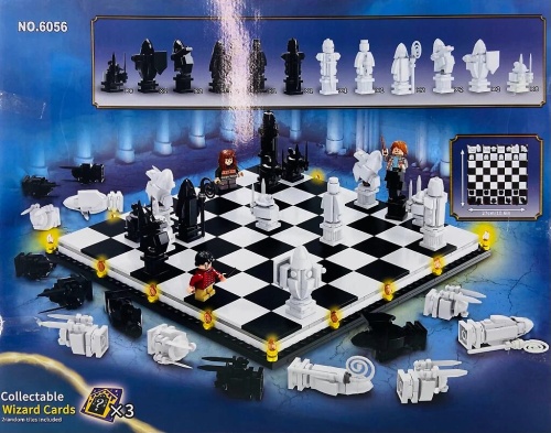 Конструктор HARRY POTTER Magic World "Волшебные шахматы" 6056, 876 деталей