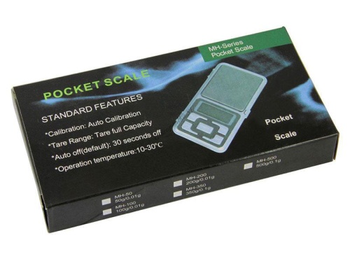Ювелирные карманные весы Pocket Scale MH-200, 0-200g/0.01g фото 6