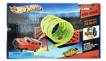 Игровой набор Трек Хот Вилс Hot Wheels HW218 "Супер циклотрон", 1 машинка, размер 86х34х23 см