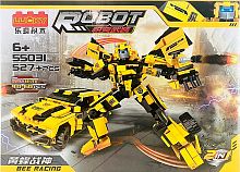 Конструктор LUCKY ROBOT "BEE Racing Бамблби 2в1" 55031, 527 деталей