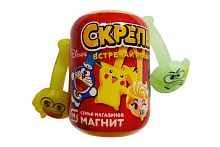 СКРЕПЫШИ стяжки-скрепки фигурные игрушки, 2 штуки в капсуле