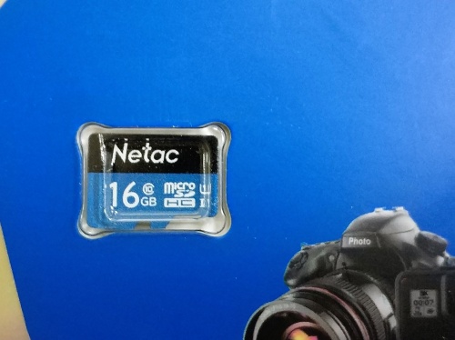 Карта памяти Netac MicroSDHC 16Gb P500 Standard Class 10 UHS-I (90 Mb/s) без адаптера фото 4