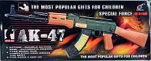 Автомат АК-47 The Most Popular Gifts SPECIAL FORCE WW-800B-1, Свет, Звук 50 см