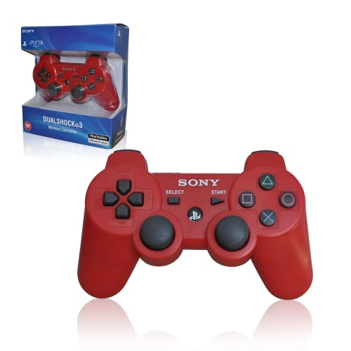 Джойстик PS 3 Controller Wireless Dual Shock RED  фото 2