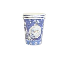 Стаканы НАБОР "Зимняя сказка" 1502-1819, бумажные, высота 10см, 250мл, 6 шт/уп Стаканы НАБОР "Зимняя сказка" 1502-1819, бумажные, высота 10см, 250мл, 6 шт/уп