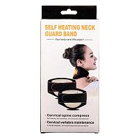 Бандаж для шеи с турмалином SELF HEATING NECK GUARD BAND