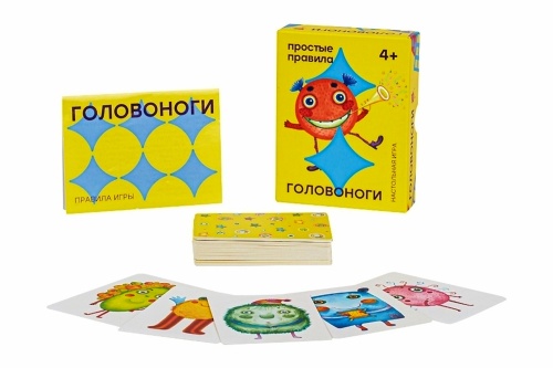Настольная игра карточная "ГОЛОВОНОГИ" 4+ фото 8