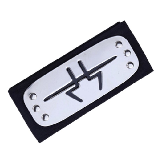 АНИМЕ Naruto Наруто ПОВЯЗКА на голову Отступника деревни Скрытых Водопадов, металл на ткани