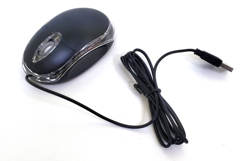 Мышь компьютерная проводная "ПЕРВАЯ ЦЕНА", кабель 1,15 м Мышь компьютерная проводная "ПЕРВАЯ ЦЕНА", кабель 1,15 м
