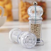 Мельница для перца и специй PEPPER MILL SET 10" прозрачная, 25*4,5 см