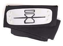 АНИМЕ Naruto Наруто ПОВЯЗКА на голову Отступника деревни Скрытого песка, металл на ткани