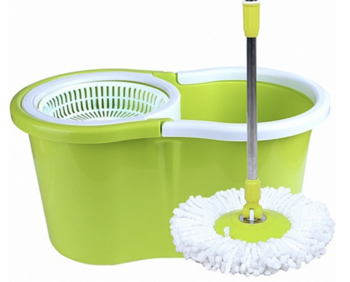Швабра с отжимом в ведре Magic Mop SAMUN Small Pretty Waist 360° металлическая центрифуга