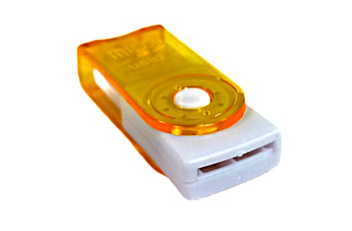 Картридер High Speed Card Reader для карт MicroSD - USB 2.0 цветной в мягком пакете фото 6