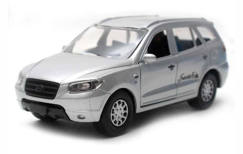 Машина "Hyundai Santafe" 1:32 металлическая 16,5х6,7х8,5 см  в коробке фото 5