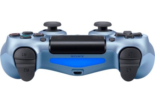 Джойстик PS 4 Controller Wireless Dual Shock (Сhina) (G2) Titanium Blue фото 2