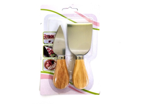 Набор ножей для сыра, 2 предмета (листок+лопатка), 12 см