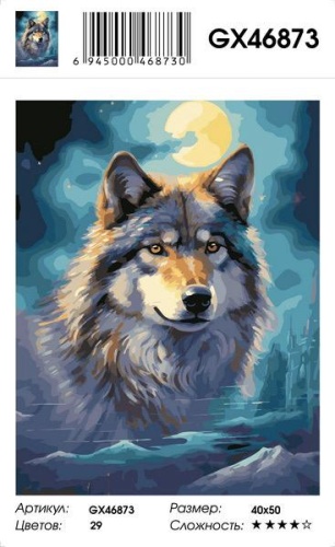 Картина по номерам Paintboy GX46873, холст на подрамнике, 40x50 см Картина по номерам Paintboy GX46873, холст на подрамнике, 40x50 см