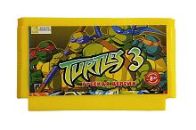 Картридж 8bit TURTLES 3 (русская версия)