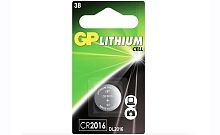 Батарейки GP Lithium CR2016 3V Ø20х1 мм (таблетка)