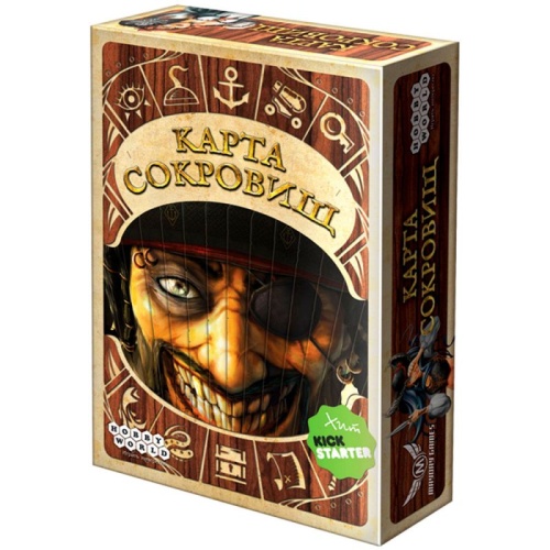 Настольная игра Карта сокровищ, 10+