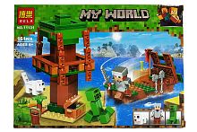 Конструктор BELA My World "Путешествие к острову сокровищ на корабле" 11131, 161 деталь