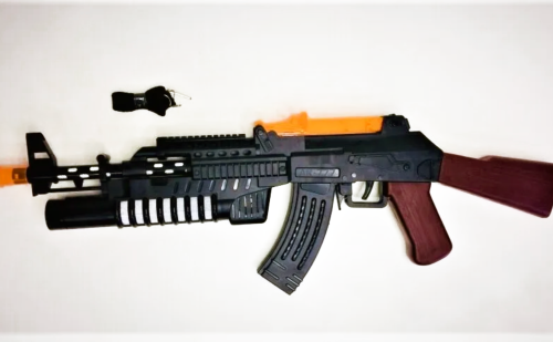 Автомат AK-777 Свет, Звук 54 см фото 2