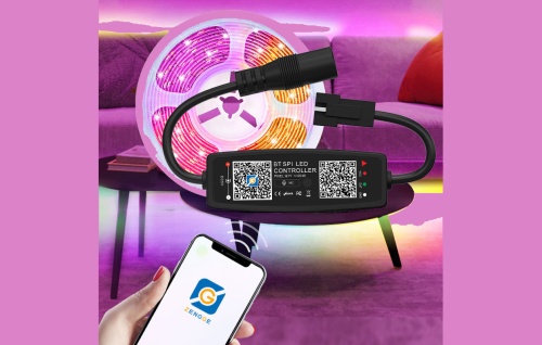 Контроллер Bluetooth, RGB, 3PIN, Огонек OG-LDL43 LED, DC 12-24В фото 7