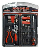 Набор инструментов универсальный HORUSDY SDY-93102 в чемодане, 34 предмета
