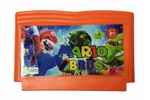 Картридж 8bit MARIO BROSERS "Братья Марио" (русская версия)