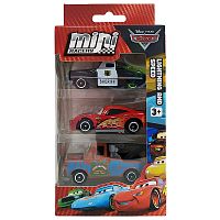 Набор машинок Тачки МЭТР 3 штуки MINI RACERS, размер 6,5 х 3 см, в картонной коробке