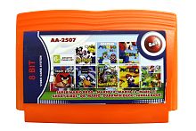 Картридж 8bit 8в1 AA-2507 DARKWIN DUCK+Dr. MARIO+MARIO Bros.+...