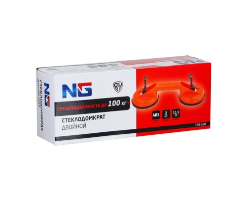 Стеклодомкрат двойной до 100 кг, 2 штуки фото 6